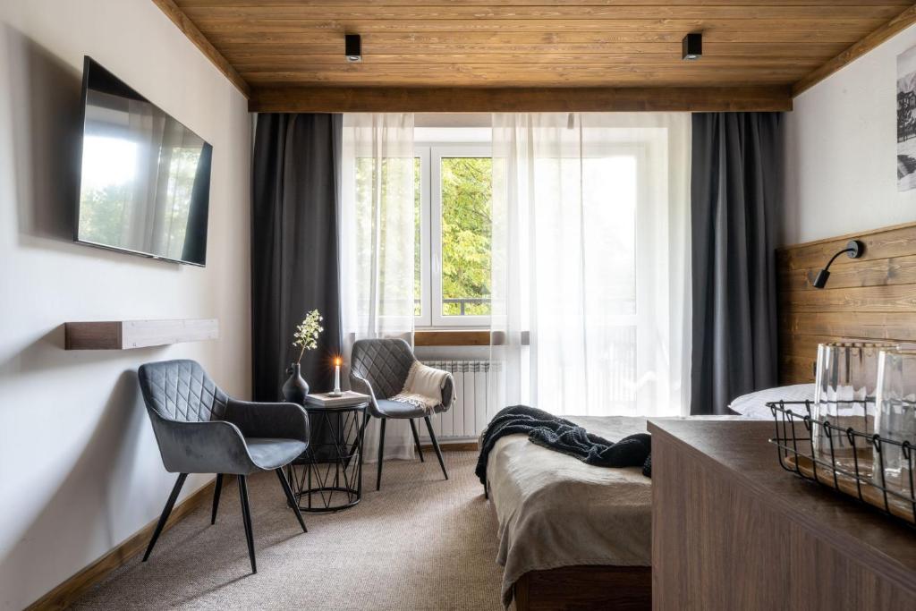 Luxury living room at Villa Tykha